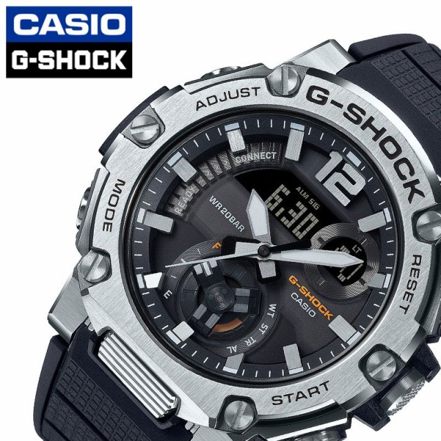 G-SHOCK 腕時計 G-STEEL 時計 Gショック Gスティール メンズ グレー GST-B300S-1AJF [ タフソーラー ジースチール カーボン 防水 モバイ