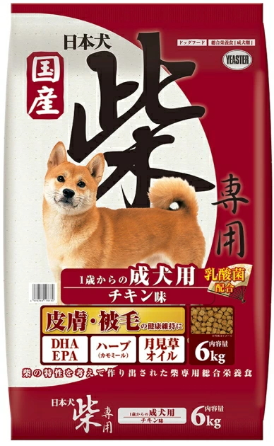 他サイト： イースター 日本犬 柴専用 成犬用 チキン味 6kgの商品画像