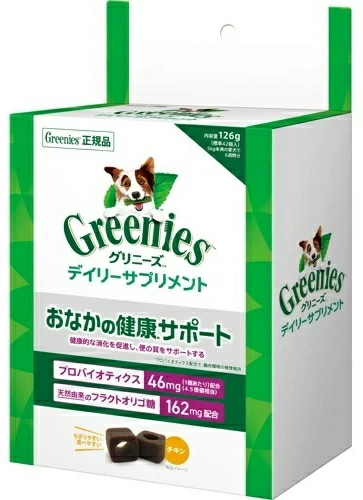 他サイト： マース グリニーズ デイリーサプリメント おなかの健康サポート 126gの商品画像