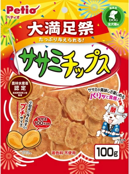 他サイト： ペティオ ササミチップス 大満足祭 100gの商品画像