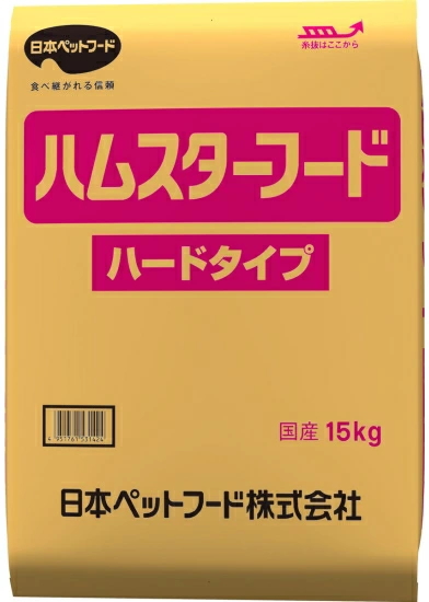 他サイト： 日本ペット ハムスターフード ハードタイプ 15kgの商品画像