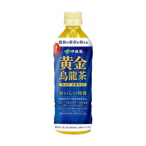 他サイト： 黄金烏龍茶 500ml×24本入(4901085614389)の商品画像