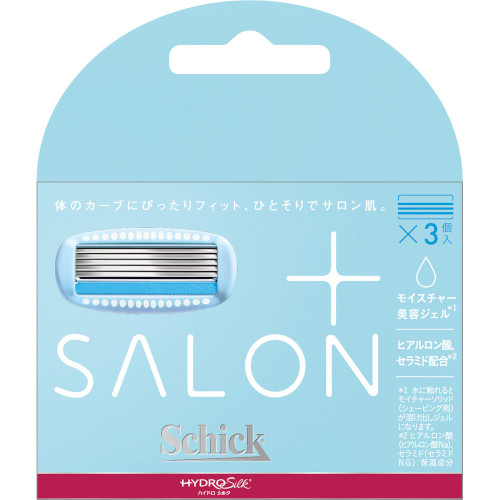 他サイト： シック ハイドロシルク サロンプラス 替刃 3個入【定形外郵便】(4891228311032)の商品画像