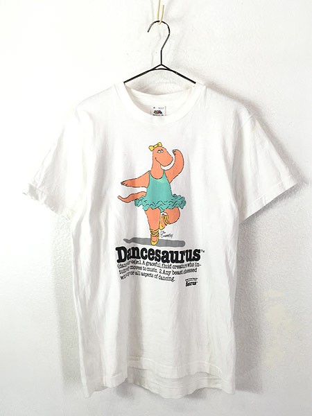 レディース 古着 80s Usa製 Dancesaurus 恐竜 バレエ ポップ アート Tシャツ M 古着の通販はau Pay マーケット 古着屋ドラセナ