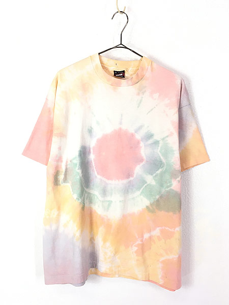 古着 80s Usa製 ペールトーン カラー オールド タイダイ Tシャツ Xl 古着の通販はau Pay マーケット 古着屋ドラセナ