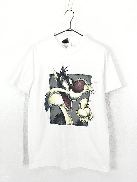 古着 90s Usa製 Looney Tunes シルベスター キャラクター Tシャツ 白 M 古着の通販はau Pay マーケット 古着屋ドラセナ