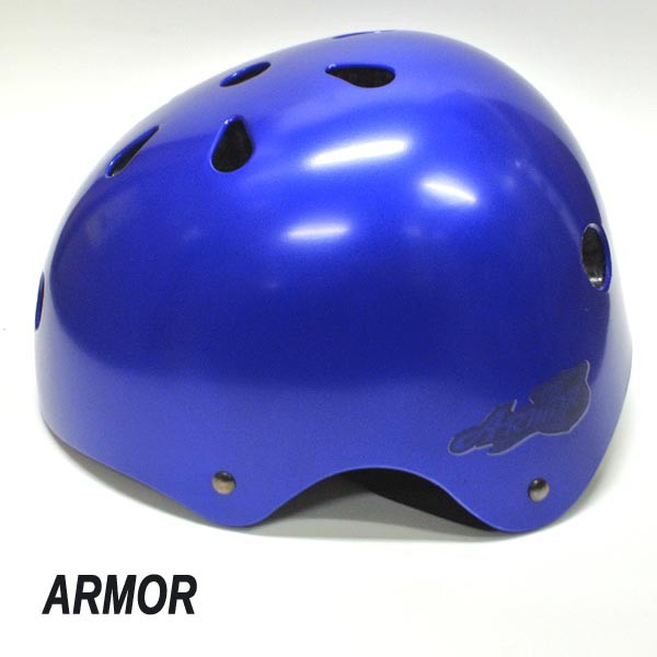 blue bicycle helmet