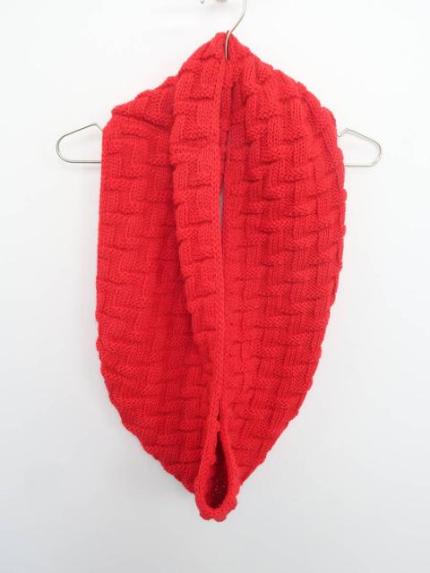 ニットスヌード 赤 レディース Aランクの通販はau Wowma ワウマ