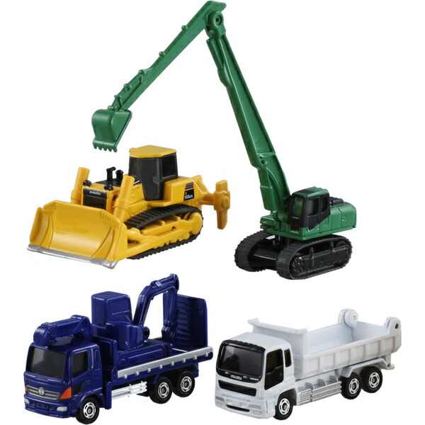 他サイト： トミカギフト 建設車両セット5 タカラトミー ミニカー おもちゃ プレゼントの商品画像