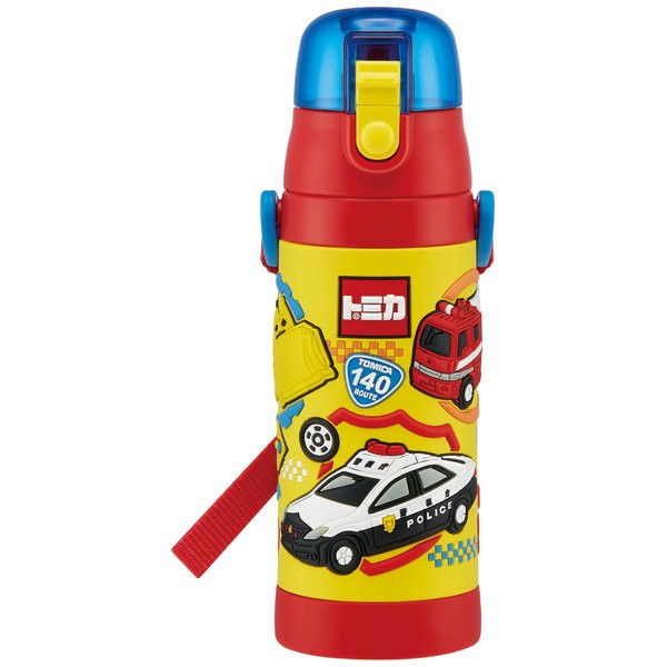 他サイト： 3Dロック付ダイレクトボトル トミカ 480ml 水筒 マグ SDPV5 スケーター プレゼント Skaterの商品画像