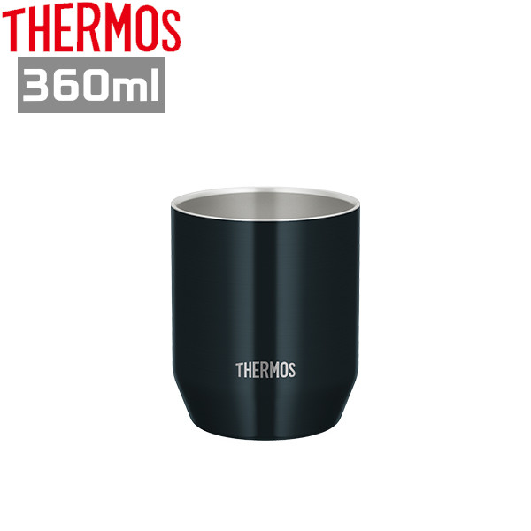 他サイト： サーモス タンブラー JDH-360C BK ブラック 真空断熱カップ 360ml 保冷保温タンブラーの商品画像