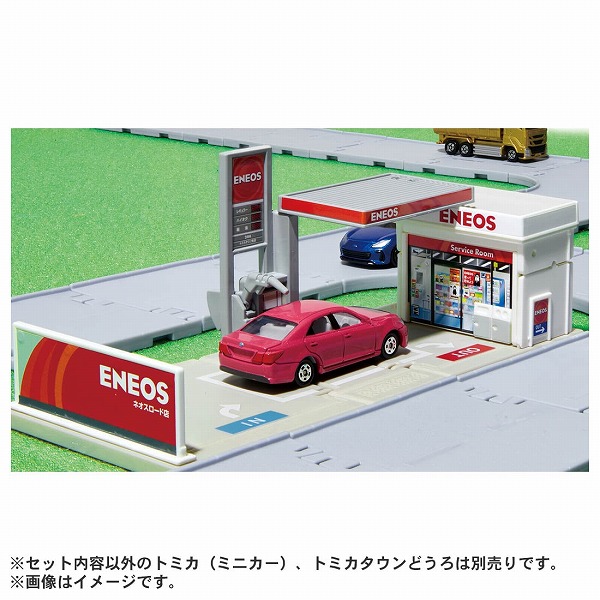 他サイト： トミカワールド トミカタウン ガソリンスタンド ENEOS タカラトミー おもちゃ プレゼント ギフトの商品画像
