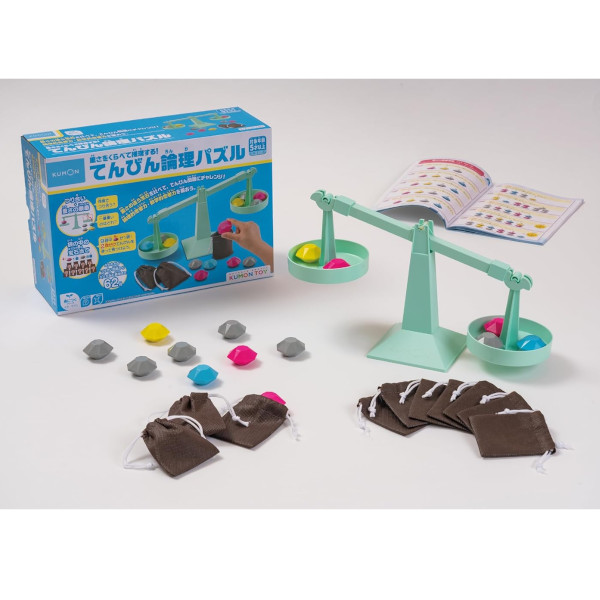 他サイト： てんびん論理パズル TRP-10 くもん出版 知育玩具 KUMON 公文式 プレゼント ギフトの商品画像