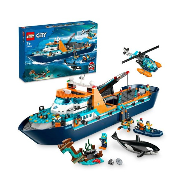 他サイト： レゴ シティ 北極探検船 60368 LEGO ブロック おもちゃ プレゼント ギフトの商品画像