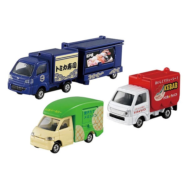 他サイト： トミカ みんなで食べよう!トミカたべもの屋さんセット タカラトミー おもちゃ ギフト プレゼント ミニカーの商品画像