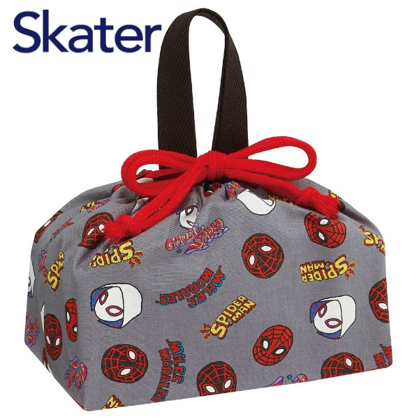 他サイト： メール便送料無料 ランチ巾着 スパイダーマン KB7 マーベル marvel スケーター 日本製 子供用 キッズ キャラクター の商品画像