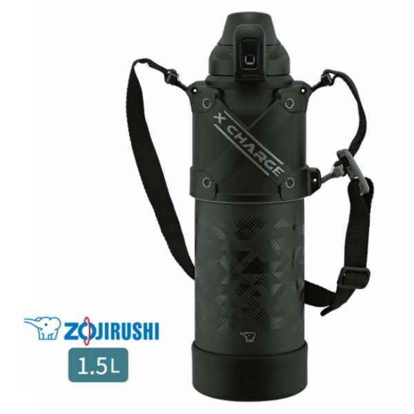 他サイト： 象印 水筒 ステンレスクールボトル SD-HB15 BA ブラック 1.5L 象印マホービン ZOJIRUSHI プレゼント ギの商品画像