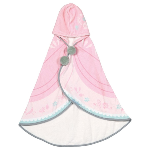 他サイト： スケーター 吸水速乾 バスポンチョ フード付き アリエル BPO1 ディズニー バスタオル プール 水泳 スイミング お風呂 子の商品画像