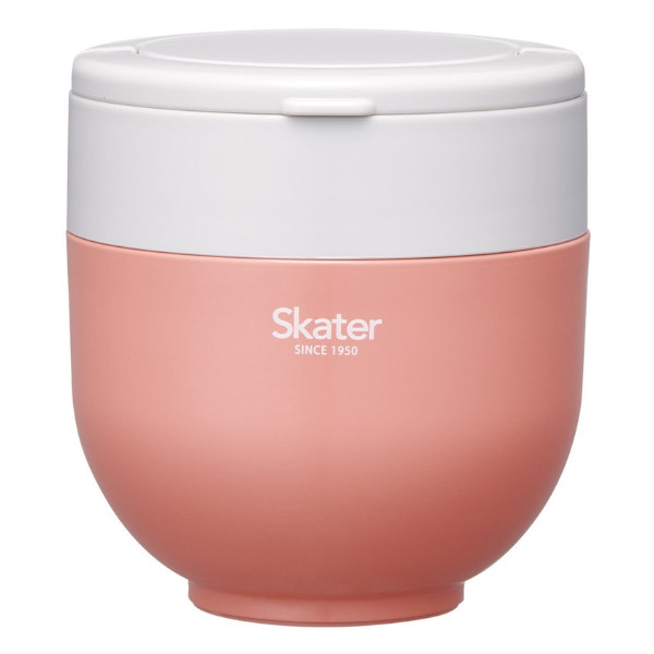 他サイト： スケーター 保温ジャー 折りたたみハンドル付き 540ml テラコッタオレンジ LDNO6AG お弁当箱 丼ぶり ランチボックスの商品画像