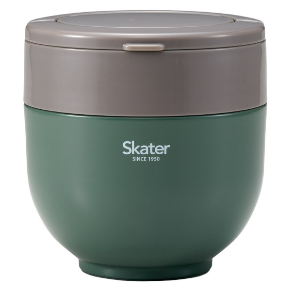 他サイト： スケーター 保温ジャー 折りたたみハンドル付き 800ml エバーグリーン LDNO8AG お弁当箱 丼ぶり ランチボックス 保の商品画像