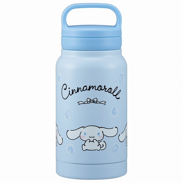 他サイト： スケーター スクリューハンドルマグボトル シナモロール 水彩コスメ STSC4 skater 水筒 350ml 保温保冷 サンリの商品画像