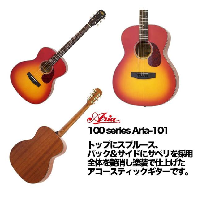 ARIA ASA-18N アコースティックギター ミニギター ソフトケース付 THE