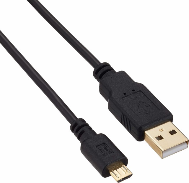 他サイト： 送料無料メール便 変換ケーブル USBケーブル 5m Micro-A 低損失アルミシールド 金メッキ端子採用 USB2A-MC/の商品画像