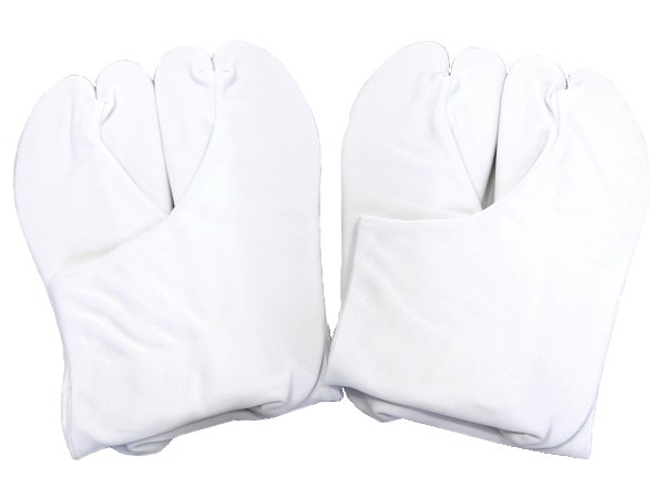 巴　男女兼用　綿ブロード足袋 (26.5〜27.5cm) 日本製（4枚コハゼ／ネル裏）メール便送料無料（紛失補償なし／代引不可）