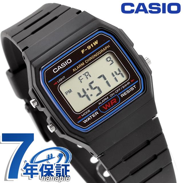 他サイト： カシオ チープカシオ CASIO クォーツ 電池式 F-91W-1 カシオコレクション スタンダード ユニセックス チプカシ 腕の商品画像