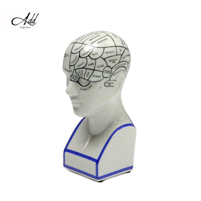 ヘッドオブジェ 骨相 オブジェ 骨格 頭 インテリア おしゃれ 置物 ディスプレイ 店舗 グッディグラムス アド ザ フレノロジー Sサイズの通販はau Pay マーケット オリジ