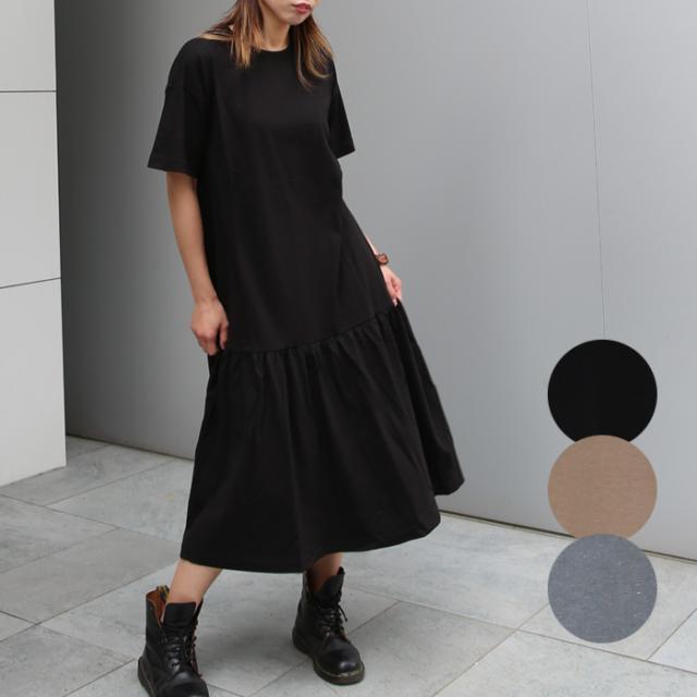 即納 夏新作 大きいサイズ レディース 裾ティアードワンピース 夏 綿 コットン 無地 体形カバー 上品 Ll 3l 4l 5lの通販はau Pay マーケット 大きいサイズ専門店jj