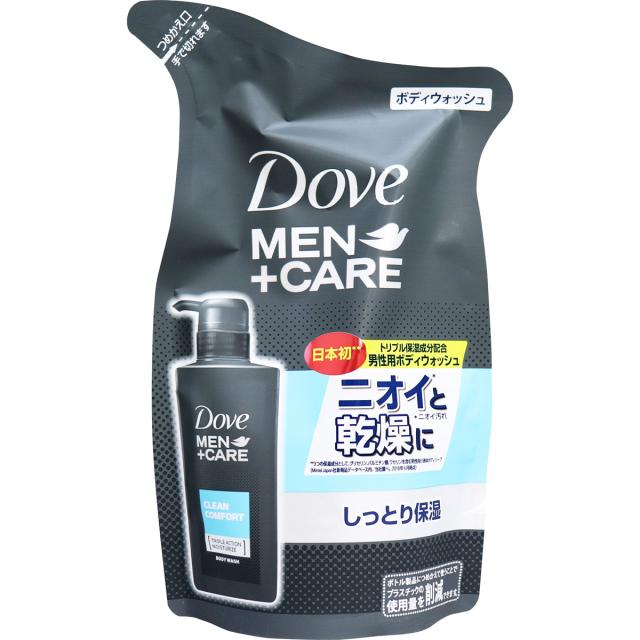 他サイト： ダヴメン+ケア ボディウォッシュ クリーンコンフォート 詰替用 320gの商品画像