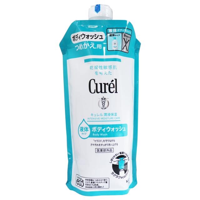 他サイト： キュレル ボディウォッシュ つめかえ用 340mLの商品画像
