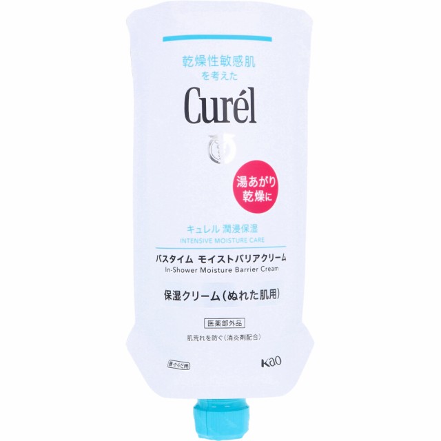 他サイト： キュレル バスタイム モイストバリアクリーム つけかえ用 310g ぬれた肌用 保湿クリームの商品画像
