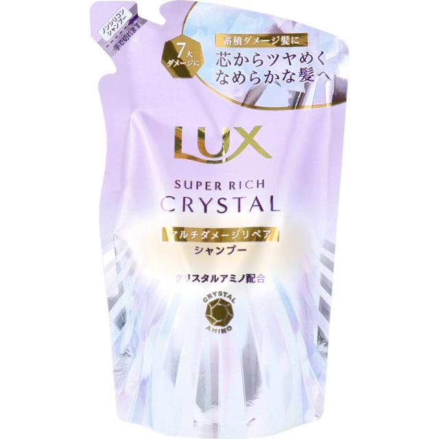 他サイト： ラックス スーパーリッチクリスタル マルチダメージリペア シャンプー 詰替用 300gの商品画像
