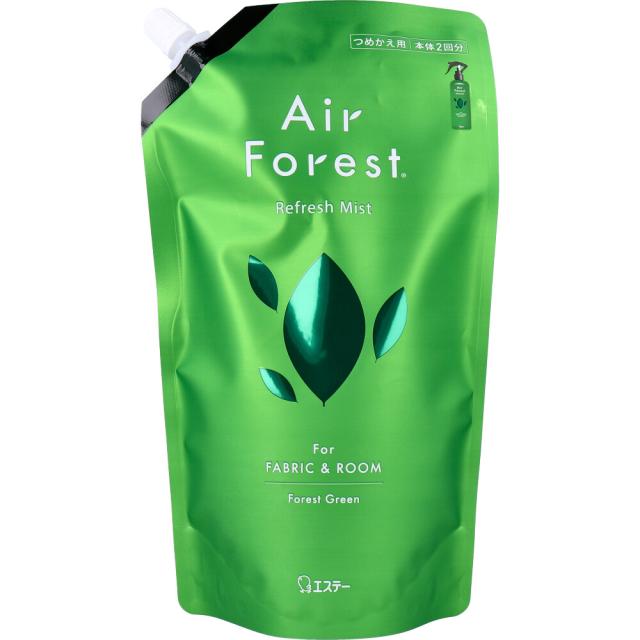 他サイト： Air Forest エアフォレスト リフレッシュミスト フォレストグリーンの香り 詰替用 540mLの商品画像