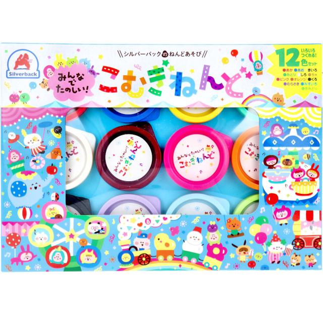 他サイト： みんなでたのしい! こむぎねんど 12色セットの商品画像