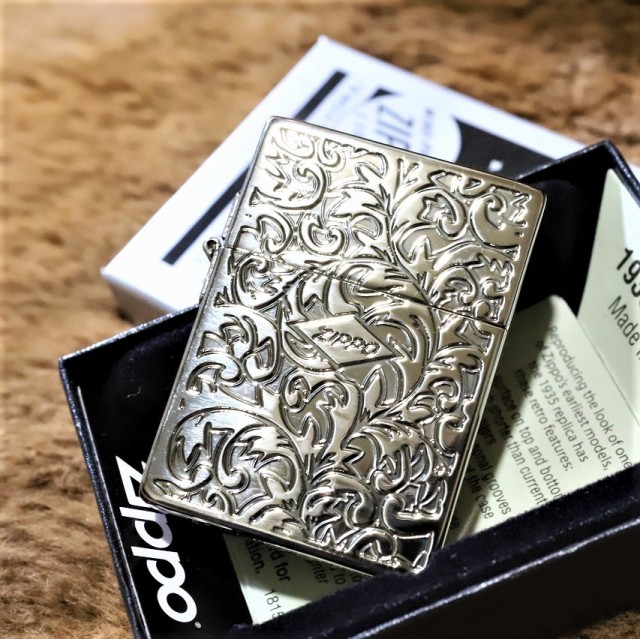 送料無料/即納】 4個セット 四神 リューター加工 デザイン オイルライター ZIPPO 同型 金