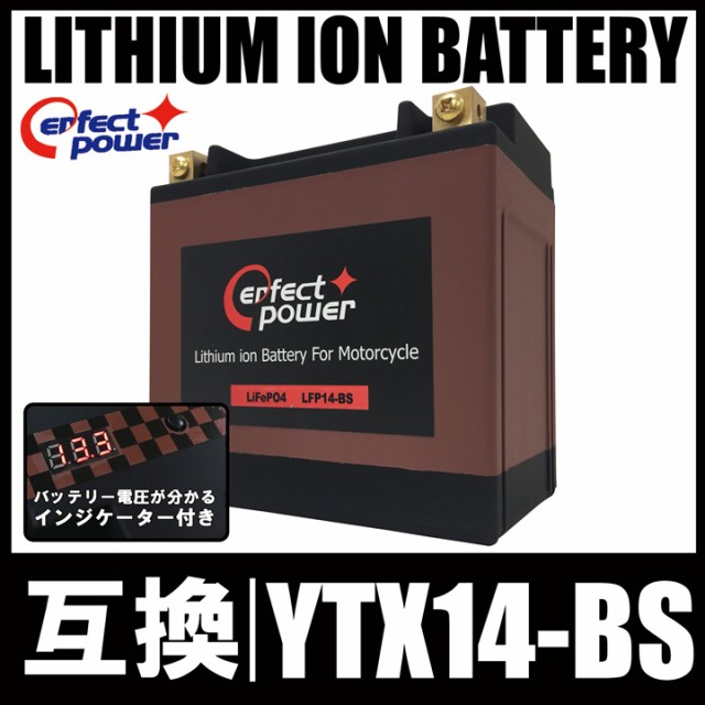 PERFECT POWER LFP14-BS リチウムイオンバッテリ...