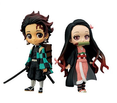 ジャンプ50周年 Q posket petit 鬼滅の刃 竈門炭治郎&禰豆子(ねずこ)◆新品Ss【即納】