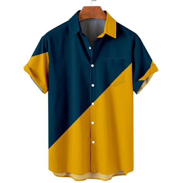 メンズ 半袖シャツ カジュアル スタイリッシュ アロハシャツ リゾート 定番 春夏 涼しい メンズファッション きれい目 彼氏 男性 Men S の通販はau Pay マーケット Pochitto