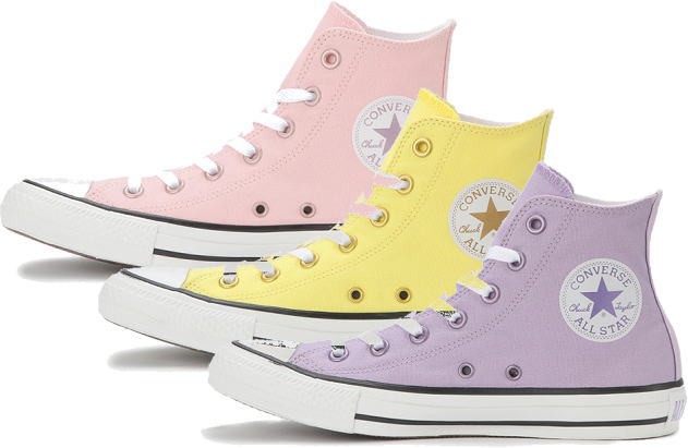 all star pastels hi