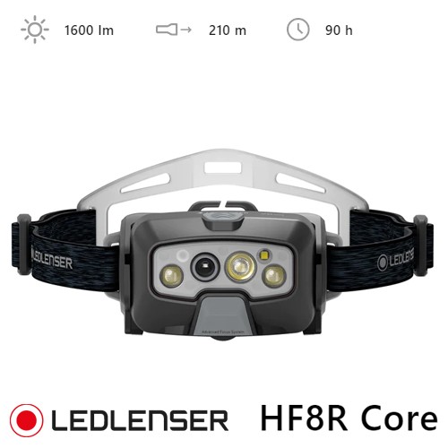 他サイト： LEDLENSER レッドレンザー 最大1600ルーメン ヘッドランプ  ヘッドランプ ヘッドライト HF8R Coreの商品画像