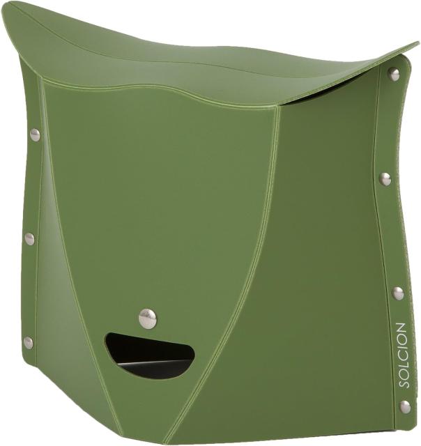 他サイト： SOLCION 折りたたみ椅子 パタット PATATTO 250 オリーブ【折り畳みイス】【携帯】【母の日】【プレゼント】の商品画像