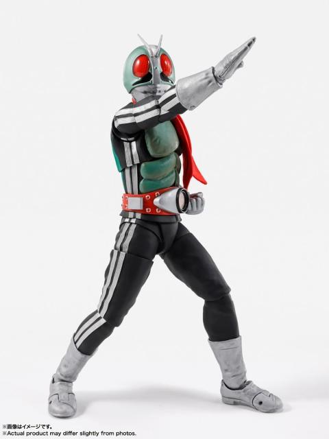 他サイト： 【新品】11月入荷【初回限定専用台座 付】S.H.フィギュアーツ(真骨彫製法) 仮面ライダー新1号 栄光の昭和ライダーエディショの商品画像