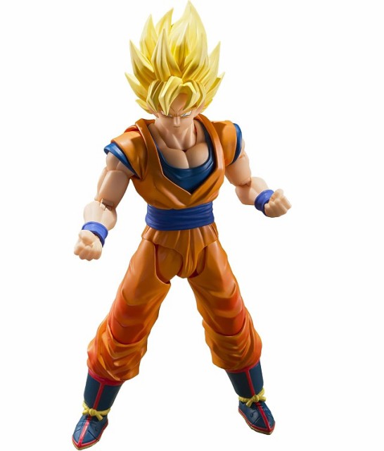 他サイト： 【新品】10月末頃入荷 S.H.フィギュアーツ ドラゴンボールZ 超サイヤ人孫悟空〈決戦の幕開け〉 約145mm PVC&ABSの商品画像