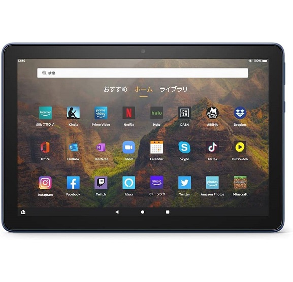 他サイト： 【新品】【即納】  Fire HD 10 タブレット 10.1インチHDディスプレイ 64GB (デニム)の商品画像