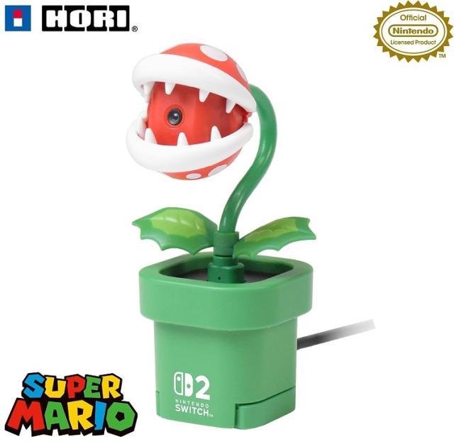 他サイト： 【新品】1週間以内発送【任天堂ライセンス商品】USBカメラ パックンフラワー for Nintendo Switch 2【Swiの商品画像