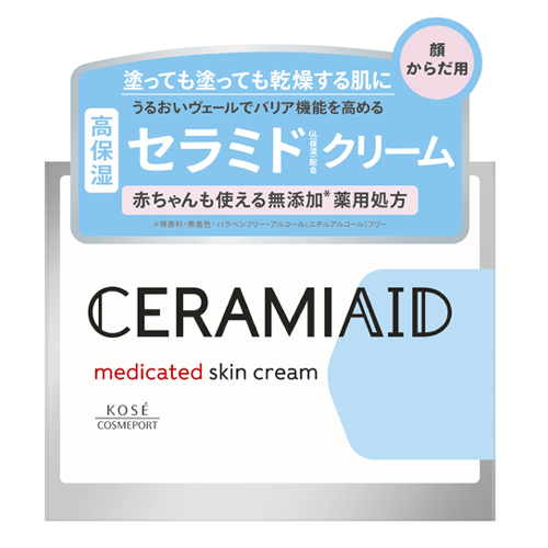 他サイト： セラミエイド 薬用スキンクリーム 140g CERAMIAID コーセーコスメポート(KOSE COSMEPORT)の商品画像