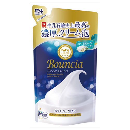 他サイト： バウンシア ボディソープ ホワイトソープの香り つめかえ用 360mL 牛乳石鹸 (Bouncia) 液体タイプの商品画像